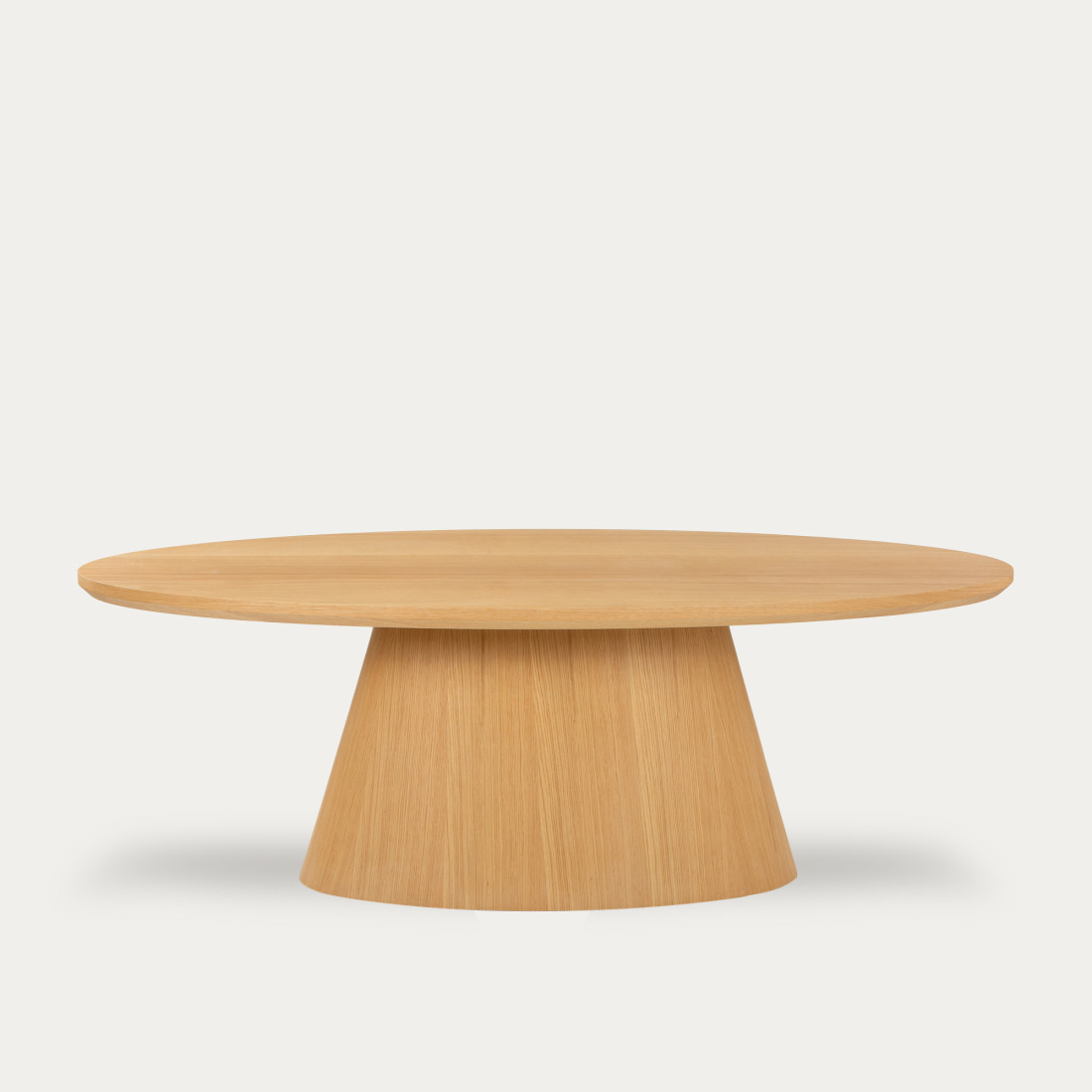 kenay home Mesa de comedor ovalada natural 220