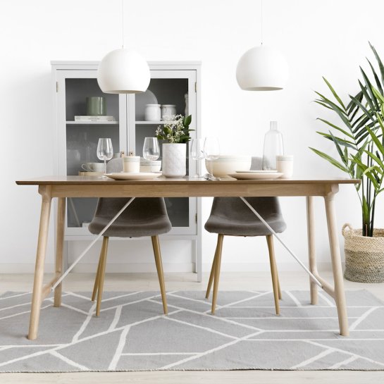 Kenay Home Mesa De Comedor Rectangular Natural 160