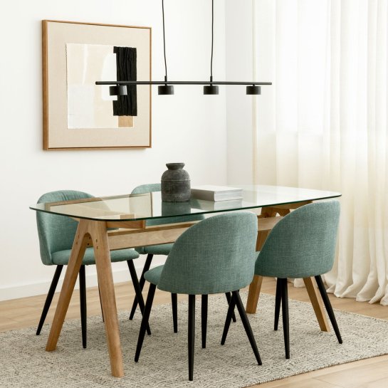 Kenay Home Mesa De Comedor Rectangular Natural 160