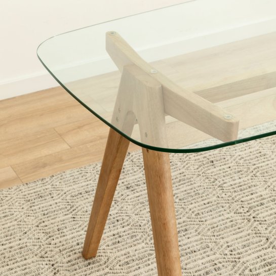 Kenay Home Mesa De Comedor Rectangular Natural 160