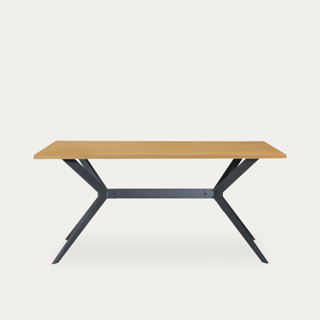 kenay home Mesa de comedor rectangular natural 160