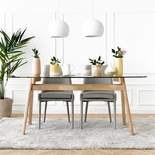 Kenay Home Mesa De Comedor Rectangular Natural 180