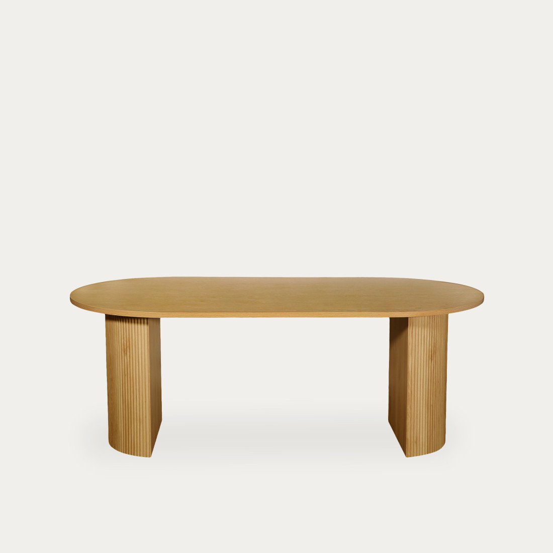 kenay home Mesa de comedor rectangular natural 200