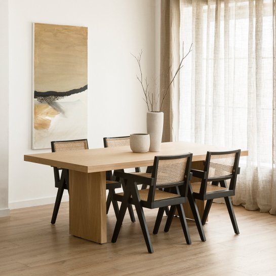 Kenay Home Mesa De Comedor Rectangular Natural 220