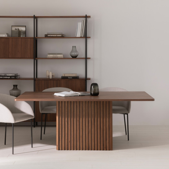 Kenay Home Mesa De Comedor Rectangular Nogal 180