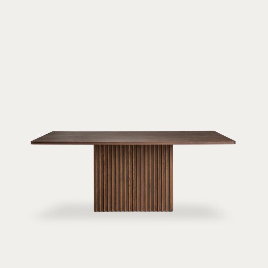 Kenay Home Mesa De Comedor Rectangular Nogal 180