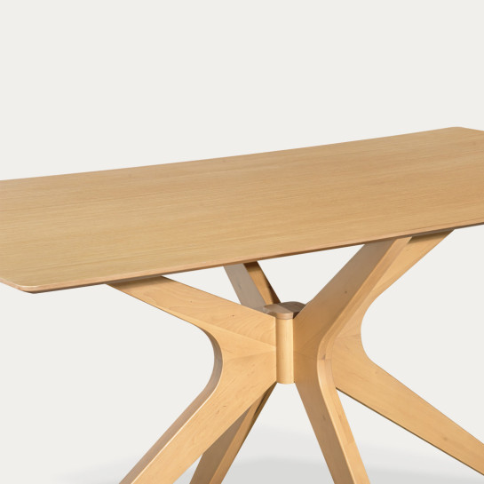 Kenay Home Mesa De Comedor Rectangular Roble 160