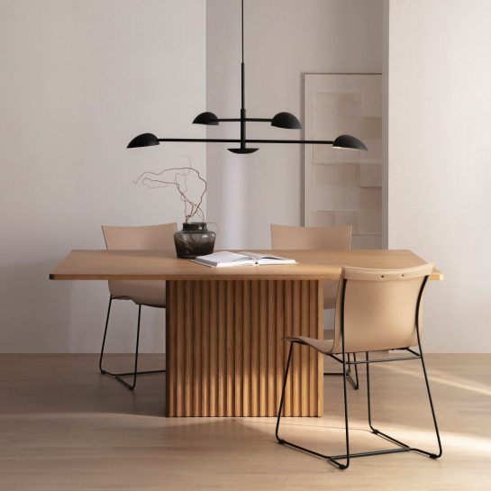 Kenay Home Mesa De Comedor Rectangular Roble 180