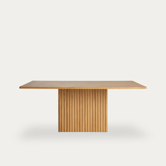 Kenay Home Mesa De Comedor Rectangular Roble 180