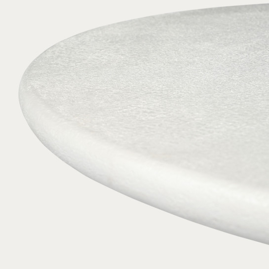 Kenay Home Mesa De Comedor Redonda Blanca 120