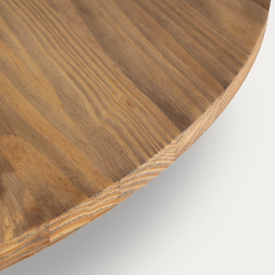 Kenay Home Mesa De Comedor Redonda Natural 120