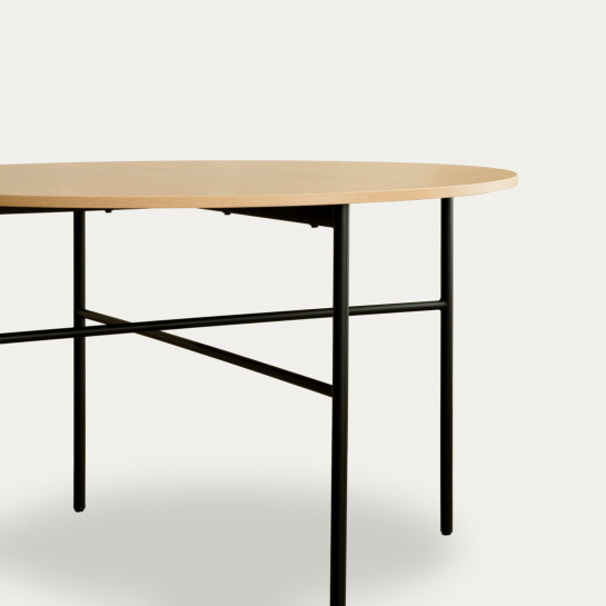 Kenay Home Mesa De Comedor Redonda Natural 120