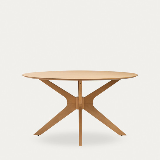 Kenay Home Mesa De Comedor Redonda Natural 140