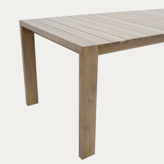 Kenay Home Mesa De Jardín Rectangular Natural 180