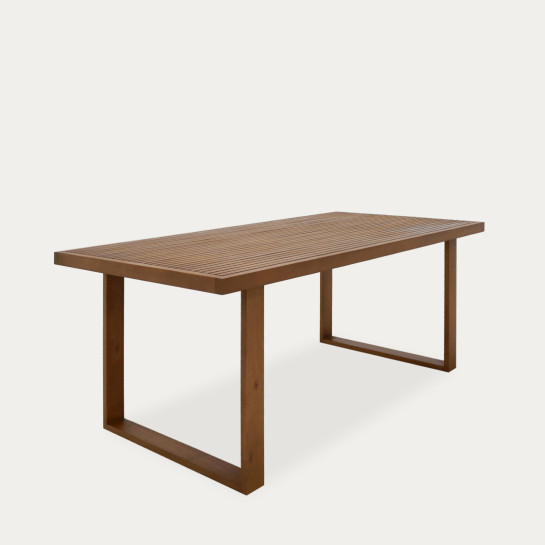 Kenay Home Mesa De Jardín Rectangular Natural 180