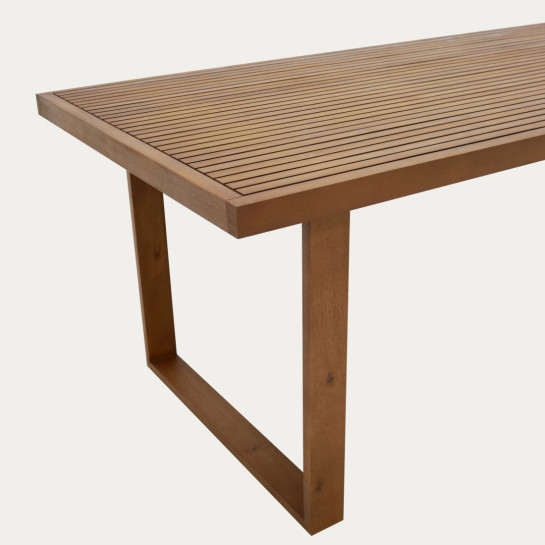 Kenay Home Mesa De Jardín Rectangular Natural 180