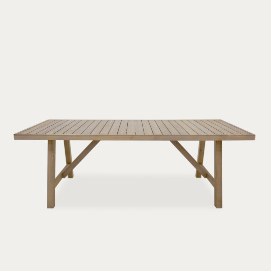 Kenay Home Mesa De Jardín Rectangular Natural 220
