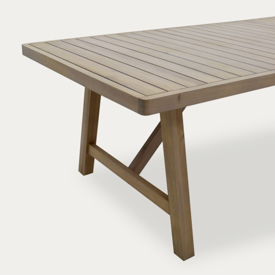 Kenay Home Mesa De Jardín Rectangular Natural 220