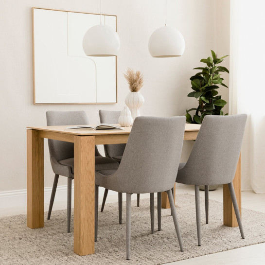 Kenay Home Mesa Extensible 140 Roble