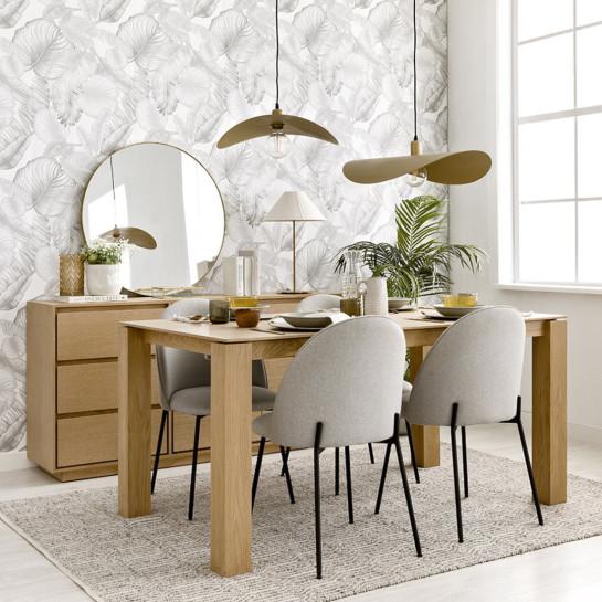 Kenay Home Mesa Extensible 160 Roble