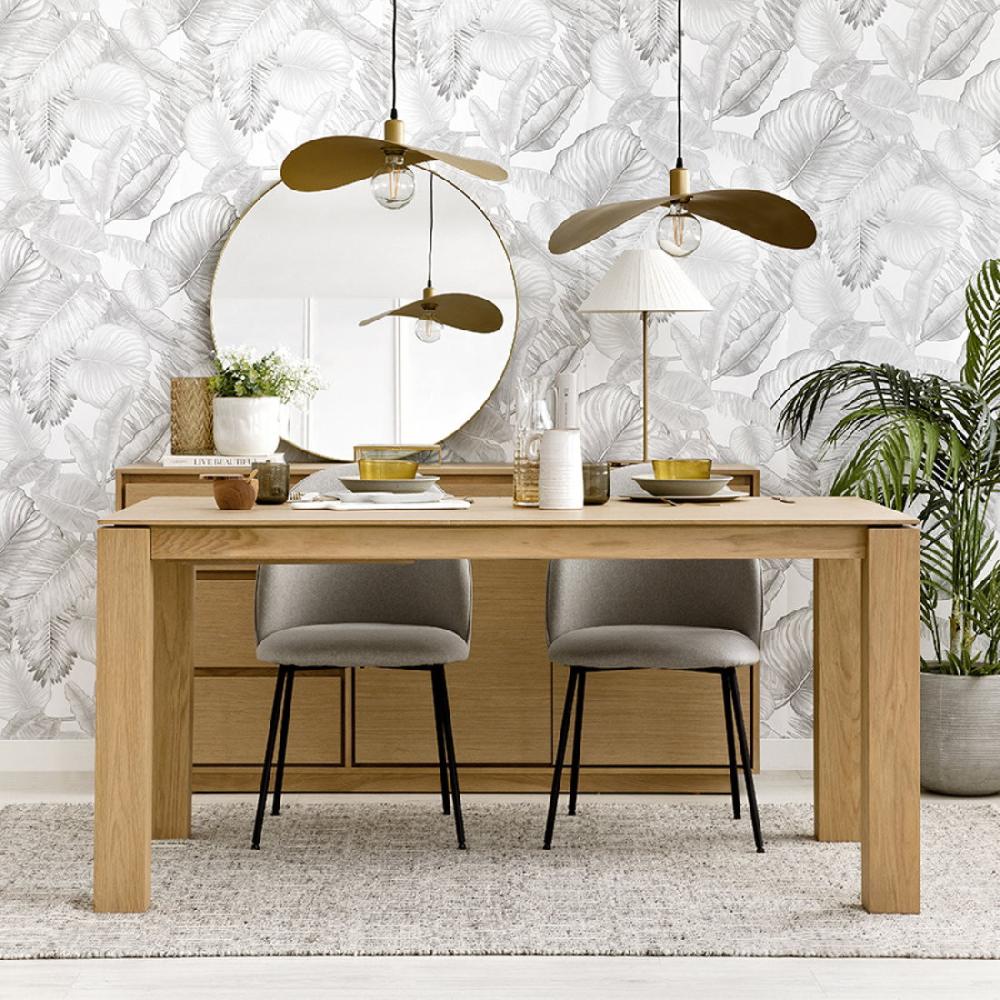 kenay home Mesa extensible 160 roble