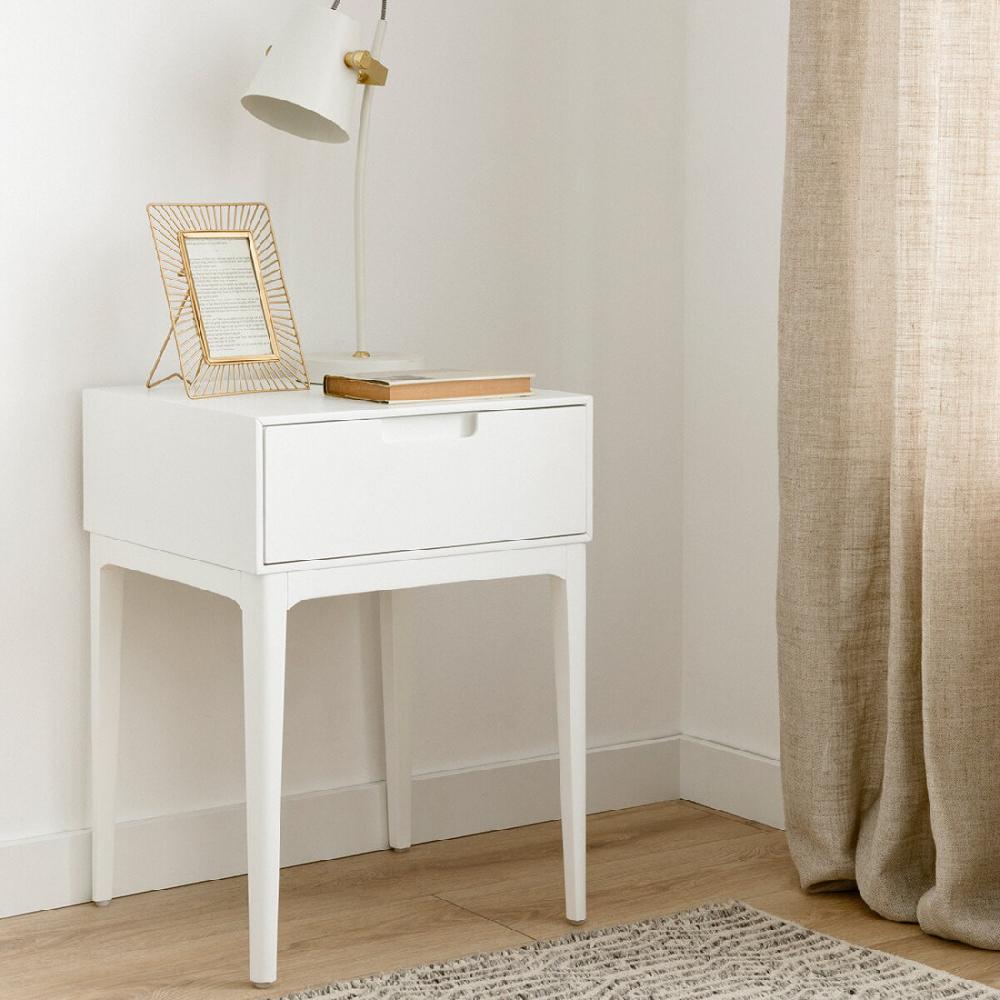 kenay home Mesita blanca