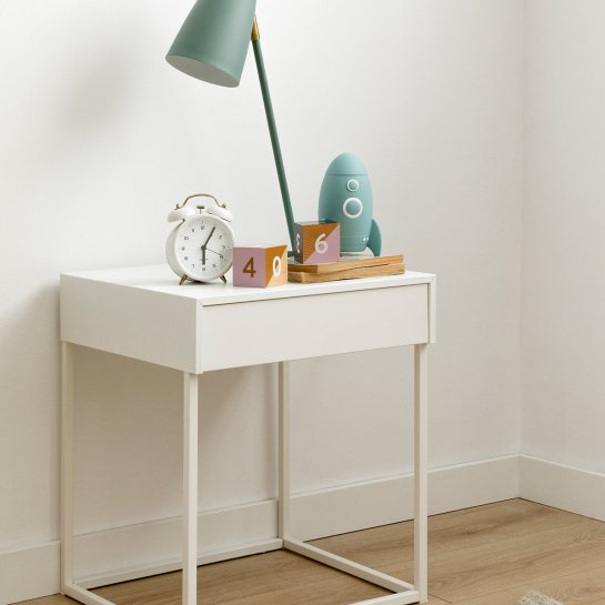Kenay Home Mesita Blanca Infantil