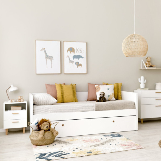 Kenay Home Mesita Blanca Infantil