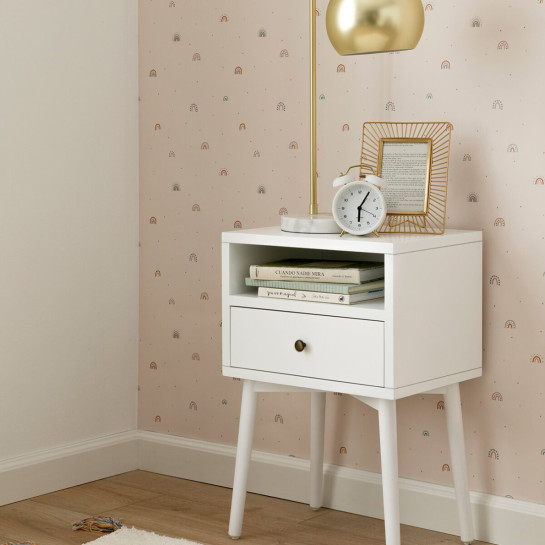 Kenay Home Mesita Blanca Infantil