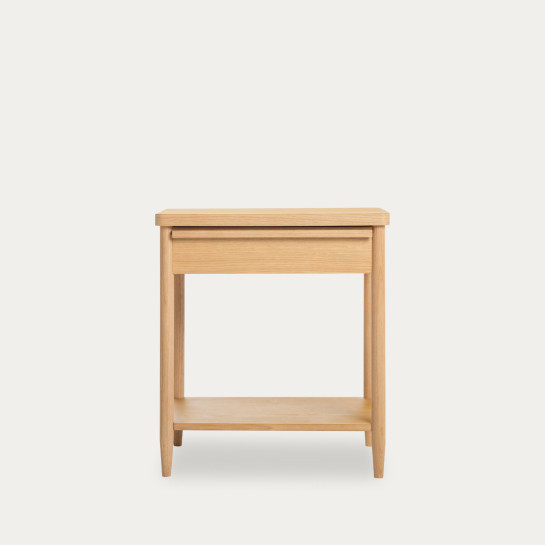 Kenay Home Mesita De Noche Roble 1 Cajón