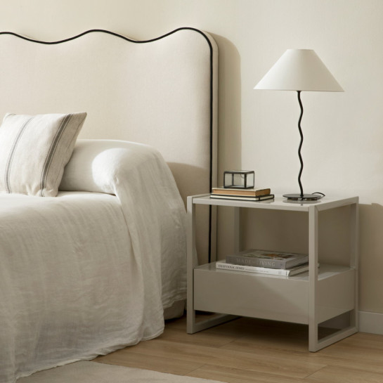 Kenay Home Mesita De Noche Tórtola