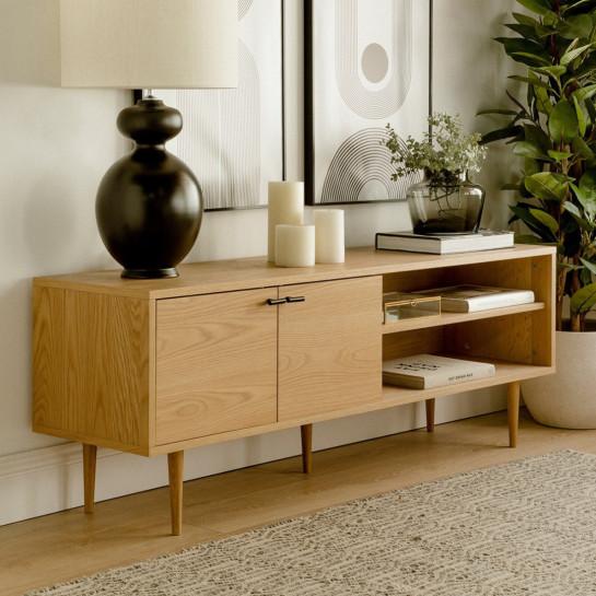 Kenay Home Mueble TV 150 Acabado Roble