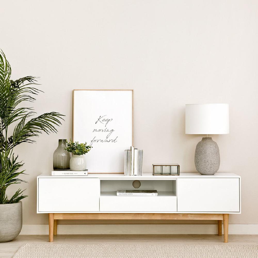 kenay home Mueble TV 160 blanco