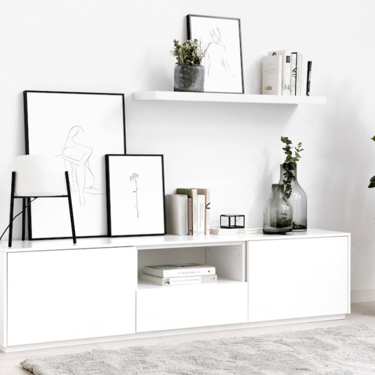 Kenay Home Mueble TV 180 Blanco