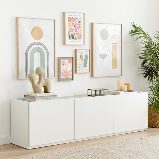 Kenay Home Mueble TV 180 Blanco