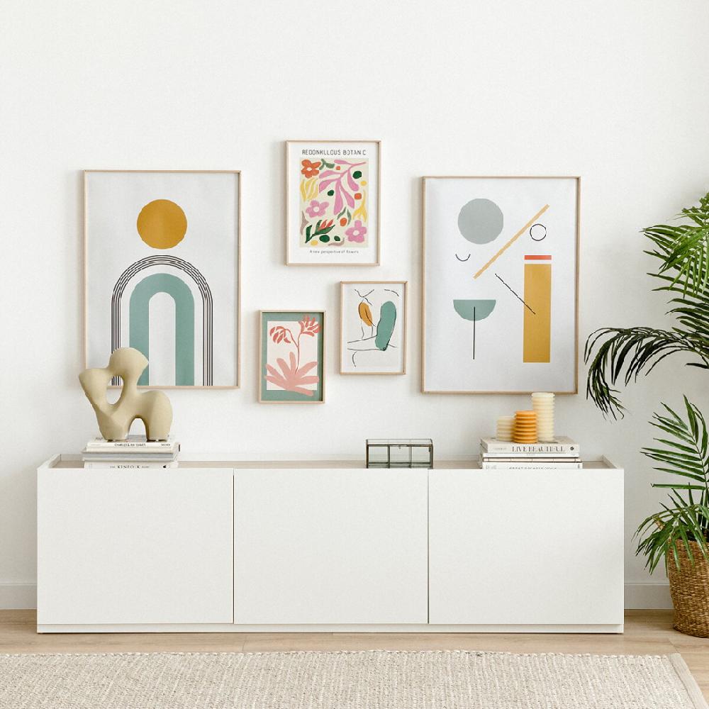 kenay home Mueble TV 180 blanco