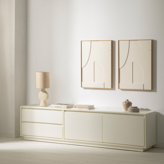 Kenay Home Mueble TV 200 Blanco