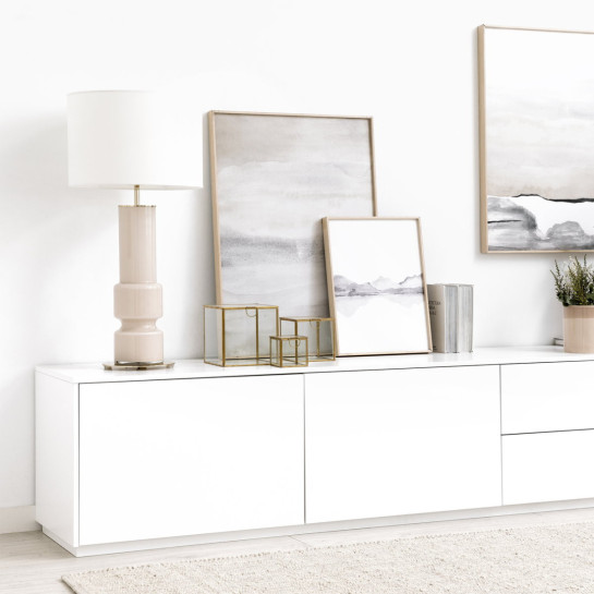 Kenay Home Mueble TV 200 Blanco