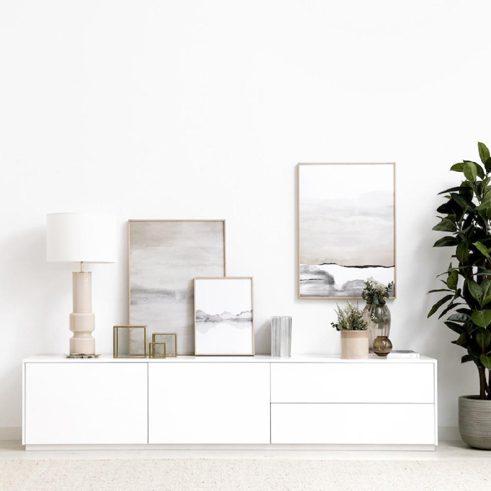 kenay home Mueble TV 200 blanco