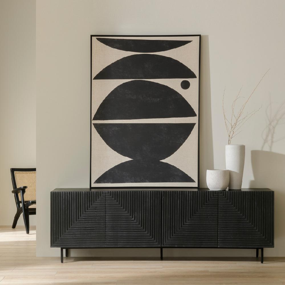 kenay home Mueble TV 200 negro