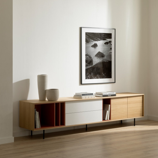 Kenay Home Mueble TV 240 Burdeos