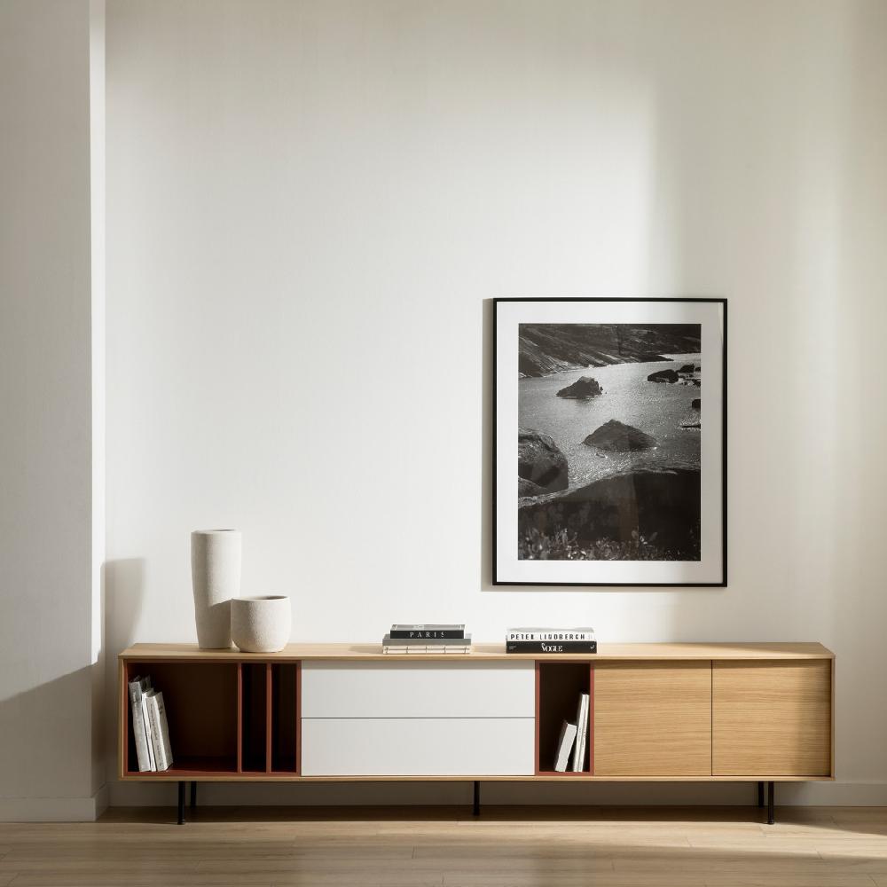 kenay home Mueble TV 240 burdeos