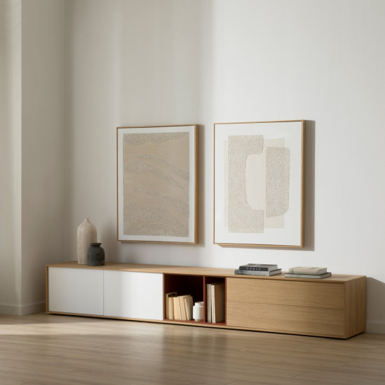 Kenay Home Mueble TV 280 Burdeos