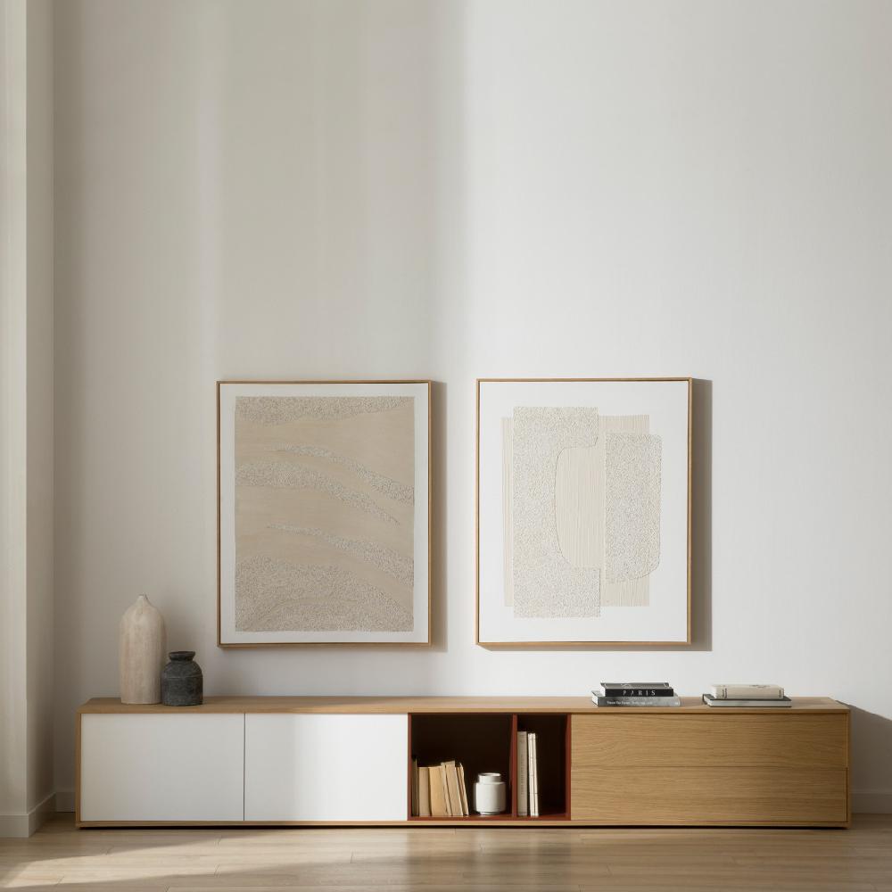 Kenay Home Mueble TV 280 Burdeos