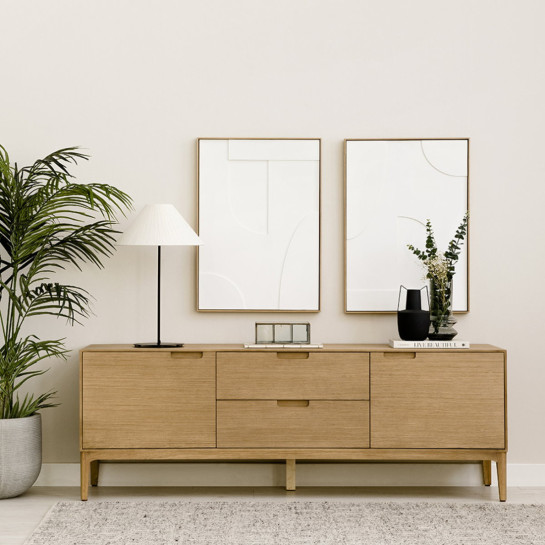 Kenay Home Mueble TV Roble 160