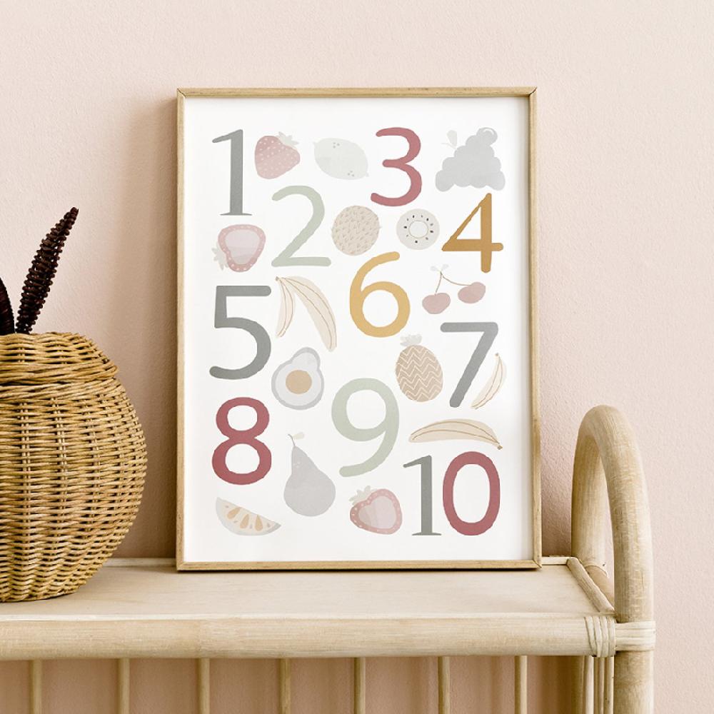 Kenay Home Numbers Lámina