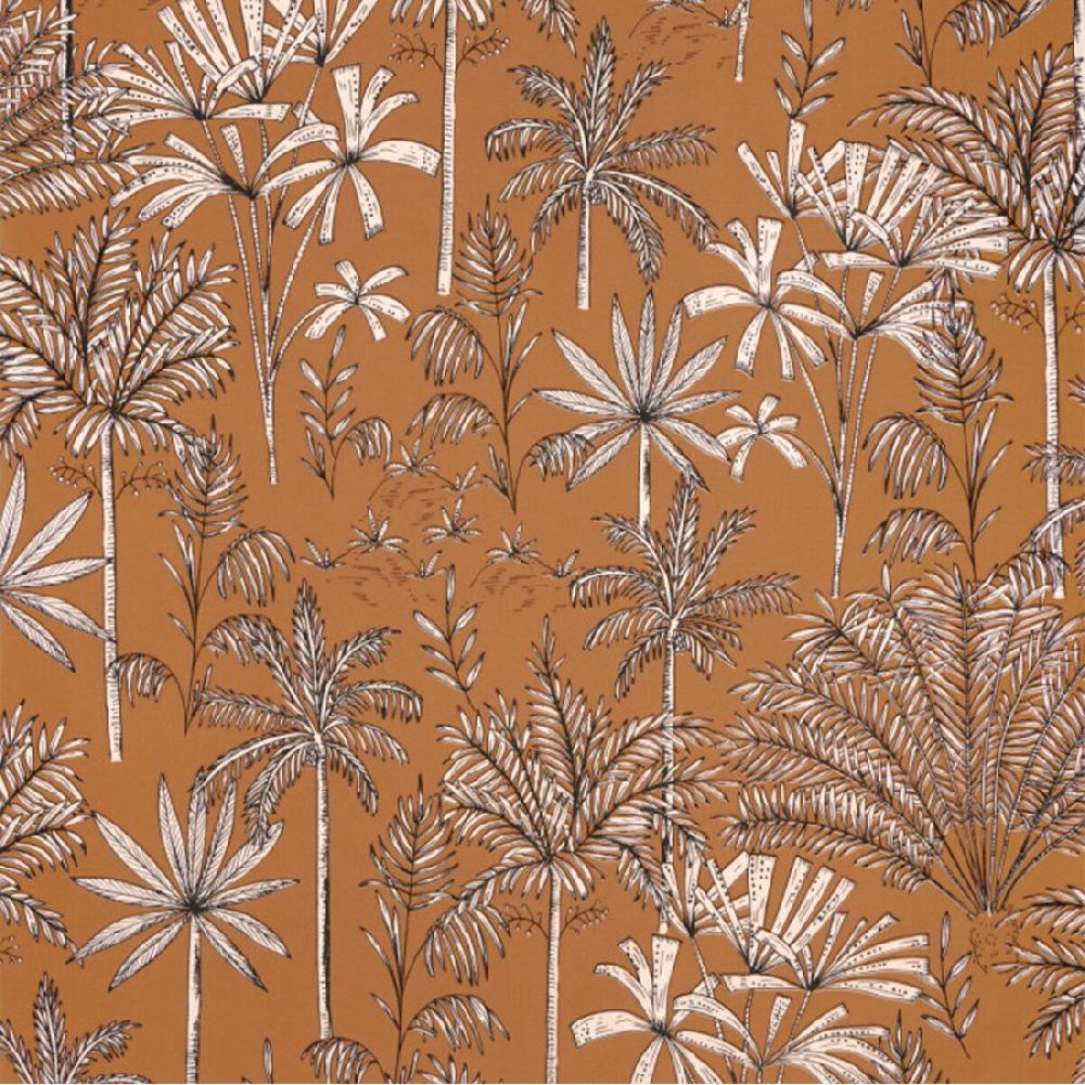 kenay home Ocre papel pintado