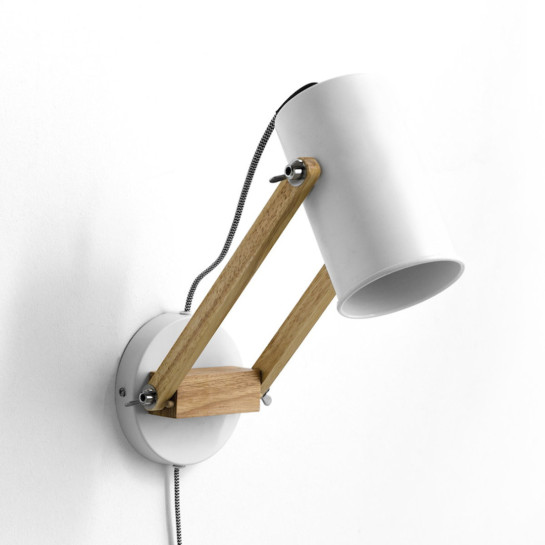 Kenay Home Pack 2 Apliques De Pared Blanco-natural