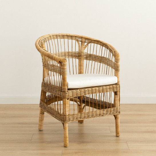 Kenay Home Pack 2 Butacas Ratán Natural