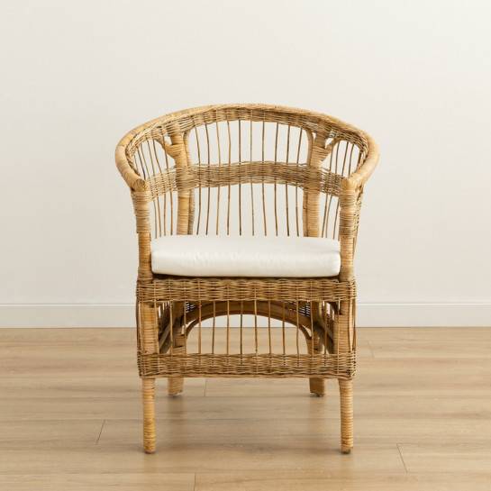 Kenay Home Pack 2 Butacas Ratán Natural